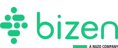 Bizen - logo verde scritta nera